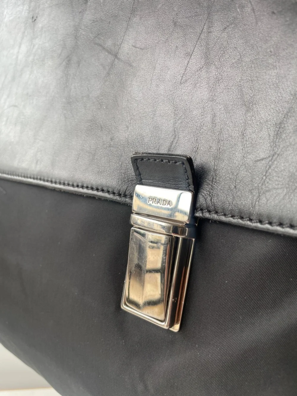 PRADA Tessuto Nylon Briefcase Bag!!!
